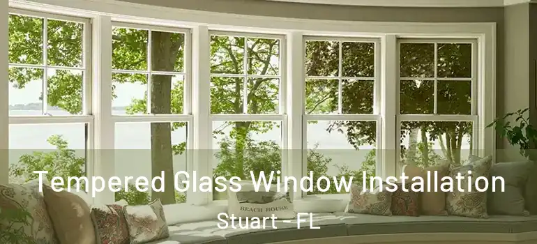  Tempered Glass Window Installation Stuart - FL